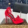 Casual Designer Mode Frauen Schuhe Sexy Dame Echtes Leder Strappy Peep Toe High Heels Sandalen Schuhe 10 cm Alias Mujer 10 cm