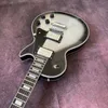 LP Silverburst Electric Guitar 22 Frets Custom Shop Solid Mahogny Fast Shipping