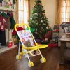 Simulation Doll Stroller Kids Play House Toy دور حضانة الأثاث مجموعة سرير سارة ألعاب هدية للأطفال الفتيات 240223