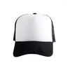 Casquettes de balle QBHAT gros hommes chapeau filet casquette réglable Snapback Baseball en plein air maille camionneur chapeaux décontracté Parent-enfant Gorras