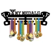 Medal Display Hanging Holder Rack Acrylic Hanger Bracket Wall Hooks Home Office Decor Triathlon Running Sport Match 240307