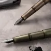 Hongdian M2 Çeşme Kalemi Mini Kara Orman Metaver Tasarım 26# NIB Okul Ofis Malzemeleri Kırtasiye Cep Penleri Yazma 240306