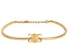 Été Nouveau Bracelet de Triumphal Arch Ins Small Design French Luxury Simple Artisanat