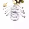 Factory Wholesale white High Speed USB Cable USB Data Cable 2A 3A Micro V8 Type C Fast Charging and Data Sync Opp bag independent packaging DHL Free Delivery