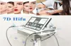 7D HIFU -maskin 2 i 1 Portable Wrinkle Remover Device Skin Lyftande Salongutrustning Högintensiv fokuserad ultraljudskropp 2371845