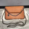 stella mccartney keten tas schoudertas luxe designer handtas vrouwen hoge kwaliteit sliver roze zwarte vrouwen cross body portemonnee enkele schouder rugzak flip tas