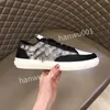 Nuevos zapatos deportivos casuales de Top Luxury Designer estampados y blancos para un uso diario cómodo.Deportivas hombre piel vacuno estampada con corte bajo rd221009