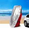 카시트 커버 베이비 먼지 보호 커버 알루미늄 필름 스티어링 휠 햇빛 햇빛 UV SUV 여름 선 스크린 단열 용품