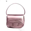 Shoulder Bags Retail Womens Bag Designer 2023 Spring Summer New Small Focus Design Mini Bright Face Saddle Bag Single Shoulder Crossbody Handheld