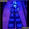 Outra iluminação de palco LED Robot Terno Iluminado Traje de Iluminação Trajes Luminosos Roupas Dance Stage Show Dj Roupas Drop Delivery Dh9Ps