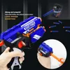 Gun Toys Soft Bullets Manual 2-in-1 Toy Gun EVA Bullets Foam Dart Launcher Parent Child Interactive Battle Toy Outdoor Cs Prop YQ240307