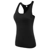 Womens Sports Vest Quick Torking Shirts Fitness Tank Tops ActiveWear Workout Tshirt Running Gym Clothing Jogging Yoga kläder 240228