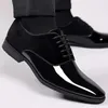 Formeller Schuh mit Absatz für Herren, Herren-Lederschuhe, Zehenmarke, italienischer Luxus-Herren-Designer-Herrenschuh für Herren 240304