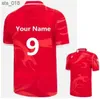 Jerseys Wales Jersey Fan Tops T-shirt walijska koszula duża rozmiar 5xl Niestandardowa nazwa i numerh240307