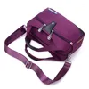 Shoulder Bags Summer Fashion Casual Pure Single Bag Large Capacity Canvas Lady's Slanting Crossbody