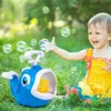Sand Play Water Fun Automatic Outdoor Children Toys Whale Bubble Machine Summer Camping Photo Prop Cartoon Electric Toys Bubble Blowing Toy for Kids