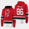 New Jersey''devils''hoodie 86 Hughes 7 Hamilton 18 Mercer 13 Hischier 76 Subban 19 Zac 30 Brodeur Custom Hockey Jerseys Men Women Youth