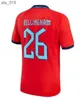 Maillots de football Maillot de football Angleterre RUSSO Angleterre Coupe du Monde 2024 BLANC BRILLANT STERLING GREALISH Adulte Enfants KitH240307