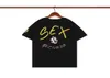 2022 Erkek Seks Kayıtları T Shirt Moda Mektubu Sıradan Erkek Giyim Lüks Sokak Tasarımcısı Crewneck Şortlu Şövale Hip Hop Adam Kadınlar2076383