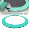 Trampoline Safety Pad Mat Accessories Trampoline Safety Pad Round Spring Protection Cover Waterproof Pad 6ft8ft10ft Green 240226
