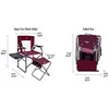 Camp Furniture Gci Outdoor 3-Positionen-Direktor-Sessel, Beistelltisch und Ottomane, Drop-Lieferung, Sport, Outdoor, Camping, Wandern, H Dhmvy