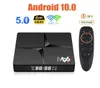 Nowy 4 GB RAM 32 GB ROM M96 Android 100 TV Box Voice Remote RK3318 Quadcore Dual Wi -Fi Smart Media Player vs H96 MAX5117906