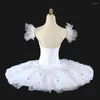 Scen Wear Elegent Custom Size Professional Competition Performance Classical White Adult Women Ballet Tutu