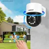 Baby Monitor Camera 8MP 4K PTZ IP Face Detection Allarme audio Monitoraggio video POE Outdoor H.265 Onvif CCTV RTSP Sicurezza Q240308