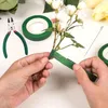 Dekorativa blommor DIY Flower Arrangement Kit Floral Tool Set Bouquet Stem Wrap Trimning Scissor Double Side Tape Wire Corsage Pin For