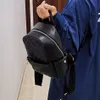 حقيبة مدرسية على ظهر حقيبة الظهر الماس Mini Backcase Black Retro Style Patterndery255k