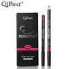 12st Lip Lipstick Liner Pencil Set Waterproof Retouch Naken Makeup Lip Pen Långvarig kosmetisk skönhetsverktyg 240305