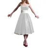 Casual Kleider Vintage Elegante Frauen Hosenträger, Figurbetontes Kleid Wetlook PVC Kunstleder Schlanke Taille Flare Knöchellanges Bankett Party