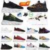 2024 Kettingreactie casual schoenen heren dames designer sneakers platformschoen triple balck rode kers Bluette Gold Barok Print Tartan heren dames outdoor trainers