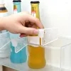キッチンストレージ冷蔵庫パーティションボード格納式プラスチック製ディバイダースプリントボトル棚オーガナイザー