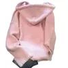 Felpe con cappuccio da donna maglione stile coreano lavorato a maglia pendolarismo pigro pullover allentato con cappuccio maglioni maglieria top a maniche lunghe invernale