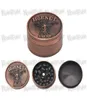 Metal Vintga Herb Grinder 40mm 3 Pipe Zinc Eloy Mini Tobacco Grinders With Pollen Catcher Pepper Muller Herb Pipes Accessories2515374