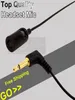 35 mm mannelijke stekkerconnector Bekabelde condensator-headset Microfoonkop gedragen enkele oorhaakmicrofoon voor FM draadloos apparaat PC Karaoke3665783