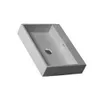 الحمام جدار مستطيل معلق غسل بالوعة من المألوف cloakroom كوريان الغرور washbasin راتنج السطح الصلب لافابو RS38343