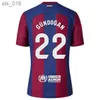 Maglie da calcio Lewandowski Ogan Ansu Fati Camisetas De Football Raphinha Kounde Gavi R.araujo S Ez Abde Pedri Ferran 2023 2024 CamiciaH240308