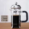 Кофеварка Френч-пресс с фильтром для заваривания чая Кофейная посуда Чайная посуда Простая стеклянная кастрюля под давлением Кофеварка Ручной пунш Чайник 240220