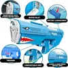 Gun Toys Electric Water Gun for Adults Dzieci Automatyczny pistolet wodny na letni automatyczny basen plażowy gry na plażę zabawki na zewnątrz dla dzieci Diftl2403