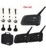 3way Football Referee Walkie Talkie Intercom Headset VNetphone V6C 1200M Full duplex Bluetooth MP3 -hörlurar Trådlös fotboll INTE9753861