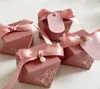 Scatole di caramelle Scatola di carta da regalo a forma di diamante Scatola di imballaggio di cioccolato Bomboniere per ospiti Baby Shower Festa di compleanno1552394