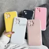 Lins Upgrade Liquid Silicone Cases for iPhone 14 Pro Max 14Plus 13 12 Mini 11Pro XR XS 8 7 6s Plus Luxury Design Foder Fiber 3-In-1 Scratch Sockproof Shell 240304