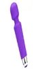 Seksspeeltje Massager op voorraad Waterdichte persoonlijke lichaamsdildo's Vibrator USB Handheld Wand Massager Vibrators Toys1242886