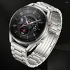 Uhrenarmbänder Titan Luxusarmband für Huawei 4 Pro GT3 46 Gt2/2e Ultimate Correa Samsung Galaxy 46mm 3 45mm Gear S3 Armband