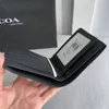 Portefeuilles homme court portefeuille sac de luxe de luxe titulaire de cartes de cartes concepteur sac à main femme porte-trèche mini sac à sac
