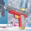 Pistolet jouets 2023 nouveau pistolet à eau électrique Luoluoke à tir continu enfants douche d'eau d'été pistolet à eau amusant ToyL2403