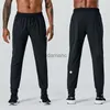 Men's LL-Mens Men Running Sport Pantalon respirant Vêtements de sport pour adultes Gym Exercice Fitness Wear Séchage rapide Élastique Cordon Pantalon 240308