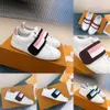 Designer shoes Womens White Sneaker fashion cool Designers Tennis Shoes Straps Leather Trainers Designer Sneakers For Woman with box